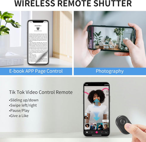 LILANZo Phone Holder for Bed Desk, Overhead Phone Mount with Wireless Remote, Flexible Phone Stand Lazy Bracket Mount