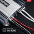 InstallLink 14 Gauge Speaker Wire (White) for Car, Home or RV Audio Cable, 100ft, CCA