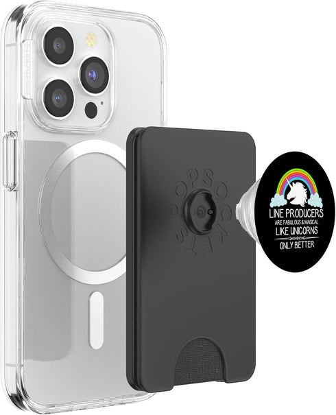 Line Producer Gifts Line Producers are Like Unicorns | Funny Production Producer PopSockets PopWallet for MagSafe