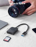 UGREEN USB 3.0 SD Card Reader Dual Slot for TF, SD, Micro SD, SDXC, SDHC, MMC, RS-MMC - Read 2 Cards Simultaneously