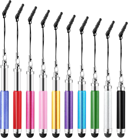 10 PCS Mini Stylus Pen, High Precision Short Stylus Pen Sets for All Smartphones, Mobile Phones, Tablets, Universal