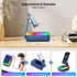 JTEMAN Gifts for Men Women Cell Phone Stand with Bluetooth Speaker and Light, Portable Lanyard, Cool Tech Gifts for Dad