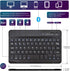 DETUOSI Universal 8.0 inch Android Tablet Case with Removable Wireless Bluetooth Keyboard, PU Leather Folio Cover,