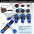 ZBLZGP TY28 IP68 4 Heavy Duty Docking Connector, Rated Pin, Ideal for Outdoor Lighting, Solar Power Systems