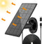 Solar Panel for Outdoor Camera, IP66 Waterproof Charger, Continuous Power Supply for Security Cameras with 10ft Cable