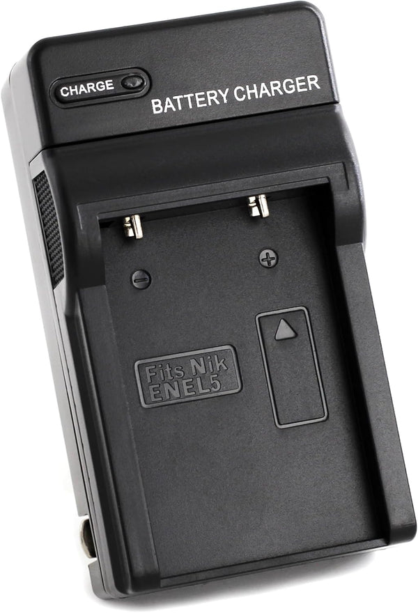 EN-EL5 Wall Charger for Nikon Coolpix 3700, 4200, 5200, 5900, 7900, P100 and More with Foldable Plug