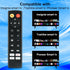 dapodera 4 Replacement Compatible with All Insignia Toshiba Smart TVs with Shortcut Buttons(No Voice funtion)