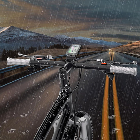 Out Front Mount for Garmin Bike Computer, Road Mountain Cycling GPS Combo Extended (Fixed Version/Black)