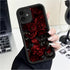 kadezia 11 6.1 inch for iPhone Case Dark Red Rose Bouquet Step Design Soft Touch Case, Slim, Anti-Fingerprint, Elegant