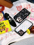 Wildflower Star Girl Case for Apple iPhone 15 Plus | Black, White, Stars, Disco, Trendy, Cute, Protective