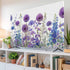 Trosturdspn 55 Inch Watercolor Floral Indoor TV Cover LCD TV Screen Protector Stretchable Television Dust Cover Spring