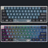 surmen PBT XDA Keycaps Dye-Sublimation 60% Custom Keycaps for Cherry MX Switches Mechanical Keyboard (Apollo)