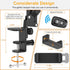 Overhead Phone Mount with 60 LED Light: Portable Selfie Light and Phone Holder for Desk, Camera Mount Arm Stand for