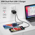 Car Charger for iPhone 15, 40W Dual USB C Fast Charger Cigarette Lighter + 2 Pack 6FT USB C to USB C Cable + Dual USB C