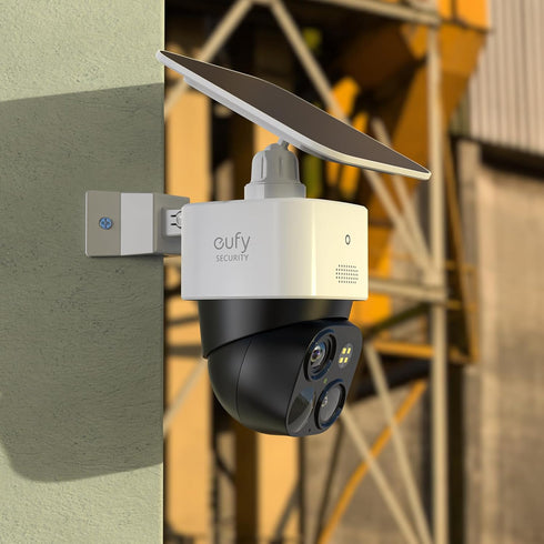 Wall Corner Mount for Eufy SoloCam S340, 360° Adjustable Bracket for Right-Angled Wall, Indoor/Outdoor Security
