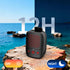 Jierben Playtime,IPX5 Wearable Bluetooth Speaker, Clip-On Mini Portable Speakers All Day Waterproof, Built-in Mic