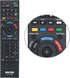 Universal RM-YD102 Remote Control for Sony Smart LED HDTV Television - 3D Button, Discover & Netflix Button