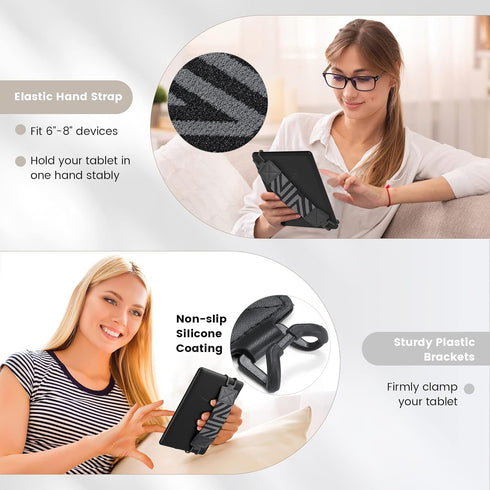 6-8" MoKo Security Hand-Strap for Kindle eReaders Fire Tablet, Kindle/Kobo/Voyaga/Lenovo/Sony E-Book Tablet