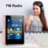 woolynew MP3 1.8 inch 512GB, 32GB Player with Bluetooth, Screen Portable Music Player with Speaker, FM Radio, Recorder