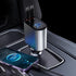 Kwak's USB C Retractable Car Charger Adapter, Fast Charge Compatible with iPhone 15/15 Pro Max (Double Type-C)