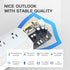 Universal Voltage Converter US to Europe, 220V to 110V Power Travel Converter Combo, 250W Step Down Adapter