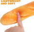 13.77 Inch TOYANDONA Artificial Bread Pu Simulation Bread Model Fake Baguette Loaf Photo Prop for Kitchen Bakery