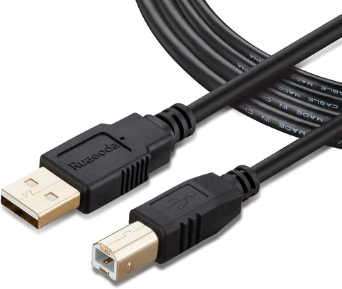 50 ft USB 2.0 Printer Cable - Type A Male to B