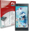 Screen Protector compatible with Sony Xperia XZ1 Compact - Ultra Clear and Flexible FX Screen Protection Film (3X)