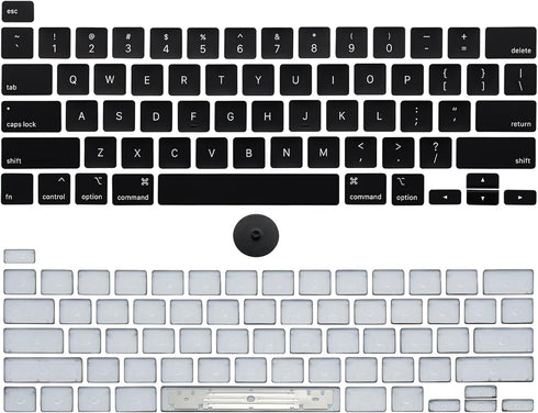 Keyboard Keycaps Keys Cap US Set Replacement for MacBook Pro A2251 A2289 A2141 2019 2020 Year 13" 16" Full Keycap with