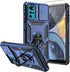 SKMY SMKY for Moto G Play 2024 Case,with Screen Protectors and Camera Cover,[Military