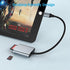 SAMKE 2-in-1 SD/SDHC/SDXC/MMC/Card, 3.0 15, USB C SD TF Card Reader, Micro SD Memory Card Reader for TF SD/Micro USB SD