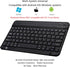Ultra-Slim Bluetooth Keyboard and Mouse Combo, Rechargeable Portable Wireless Keyboard Mouse Set for Apple iPad iPhone