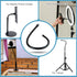 7.9" 1Pcs 3/8"-16 PATIKIL Gooseneck, Male to Male Thread Metal Universal Hose Flexible Arm Gooseneck Tube Extension
