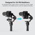 SmallRig Mini V Mount Battery Plate for DJI RS 3 / RS 3 Pro/RS 2 / RSC 2 Gimbals, V-Lock & Cold Shoe