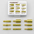 Gun Cleaning Rod Fitting Adapters, 9 pcs Pack with Various Threads in Male or Female