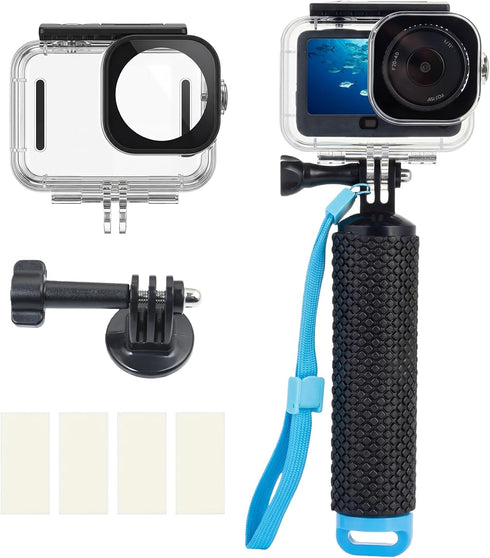 UTEBIT Underwater Waterproof Case for DJI Osmo Action 6 Camera, 196FT/60M Protective Diving