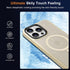 MOCCA Slim Magnetic Case for iPhone 12 Pro Max, Shockproof with Glass Screen & Camera Lens Protectors, Light Gold