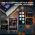 RUIZU 64GB MP3 2" 128GB HiFi Lossless Player, DAC DSD High Resolution Digital Audio Player, Portable Hi-Res Music