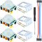 MTDELE 3 Pcs HC-SR501 PIR Motion Sensor Miniature Human Infrared Sensing Module Compatible