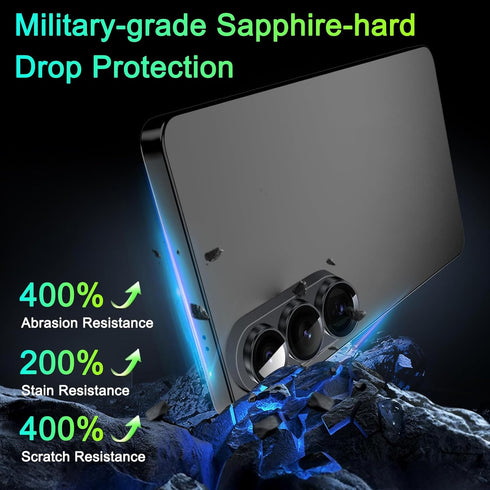TZGZT S26 S26 Camera Lens Protector for Samsung Galaxy / Galaxy Plus, One-piece Metal Manufacturing, Unbreakable