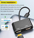 AKWOR 2 3.0 1920 1080P@60HZ USB to HDMI Adapter for Monitors, USB to Dual HDMI Adapter * Full HD Audio Video Graphics