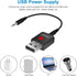 SZMDLX USB Bluetooth 5.0 Transmitter Receiver 4 in 1, Portable Wireless Audio Transmitter/Receiver, Adapter, Ideal Wireless Audio Auxiliary Adapter for Various Purposes, Plug and Play