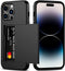 Nvollnoe iPhone 14 Pro Max Case: Heavy Duty Dual Layer Shockproof with Card Holder, Slim Wallet Case for Women & Men -