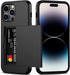 Nvollnoe iPhone 14 Pro Max Case: Heavy Duty Dual Layer Shockproof with Card Holder, Slim Wallet Case for Women & Men -
