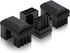 EZDIY-FAB GPU VGA PCIe 8 Pin U Turn 180 Degree Angle Connector Power Adapter Board for Desktop Graphics Card, Reverse