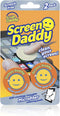 Scrub Daddy Screen Cleaning Microfiber Cloth Pads, 2ct - Cleaning Pads for Phone, Computer Screen, Eye Glasses, Lenses