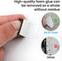 30 Pcs Small Black Adhesive Cable Clips for Cord Management, Under Desk Nightstand Phone PC Charger Plug Speaker TV