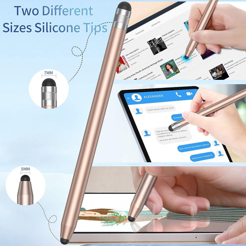 Stylus Pens for Touch Screens (5 Pcs), Precision & Sensitivity Capacitive Stylus for iPad, iPhone, Samsung Galaxy,