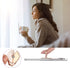Cute Daisy Finger Kickstands, 4 Pcs Metal Round 180°/360° Rotation Cell Phone Ring Holders with Knob Loop