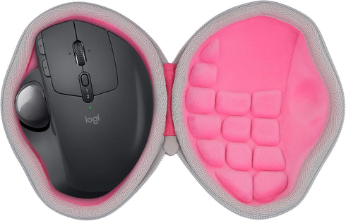 co2CREA Replacement Hard Case for Logitech MX Ergo/ERGO M575 Wireless Trackball Mouse in Pink